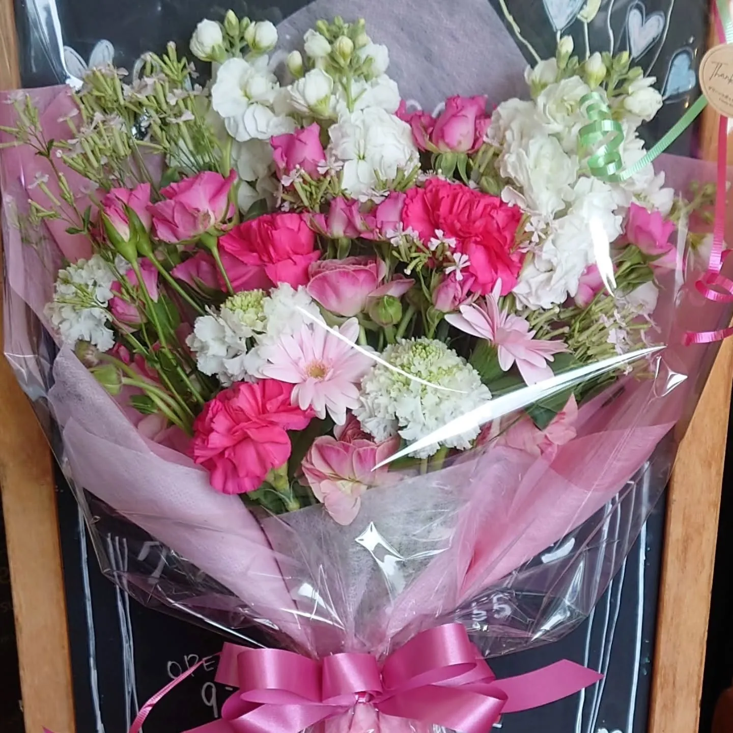 ピンクの花束🩷