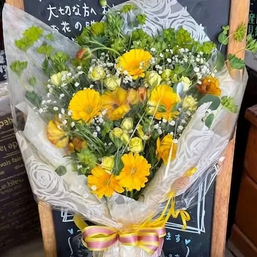 黄色い花束💐