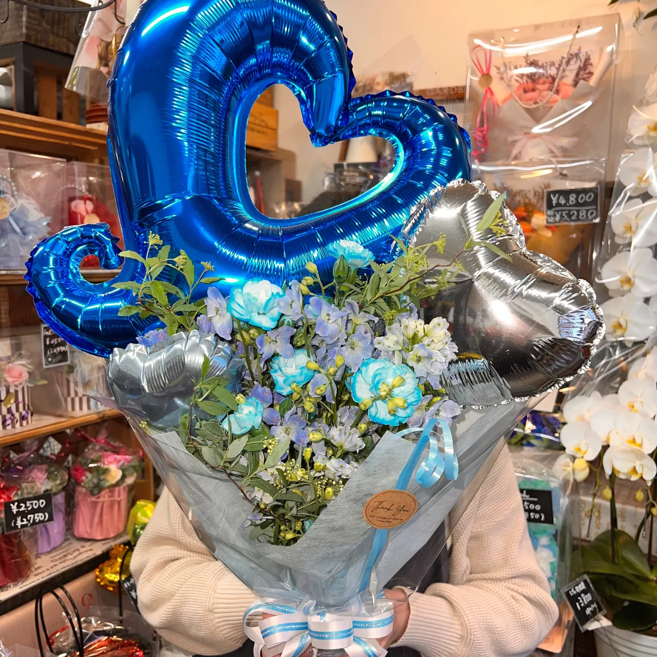 祭り引退の花束|藤井寺の花屋